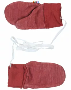 Joha Daumen-Fäustlinge 4038 TREES In Chili Red