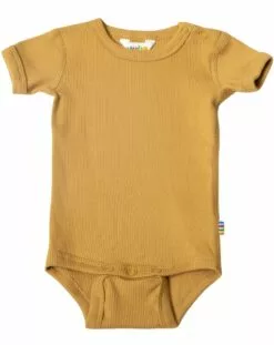 Joha Kurzarm-Body 4022 RIB In Mustard