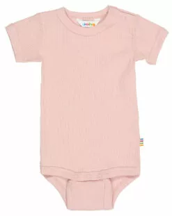 Joha Kurzarm-Body 602 COTTON RIB In Pastell Rosa