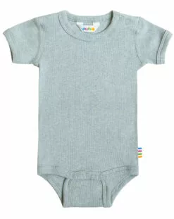 Joha Kurzarm-Body MELANGE In Hellblau