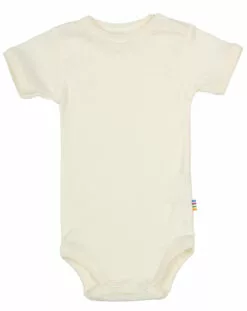 Joha Kurzarm-Body SOFT Mit Wolle Und Seide In Off White