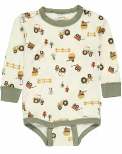 Joha Langarm-Body 4025 FARM In Green