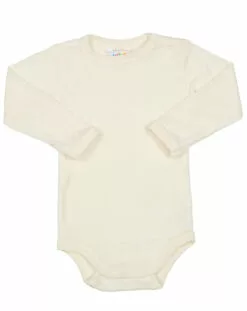 Joha Langarm-Body SOFT Mit Wolle Und Seide In Off White