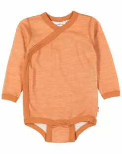 Joha Langarm-Wickelbody 616 - WOOD In Copper