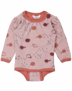 Joha Langarmbody 4039 SHEEP AOP In Peach