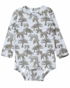 Joha Langarmbody 4042 LEOBEAR AOP In Sand