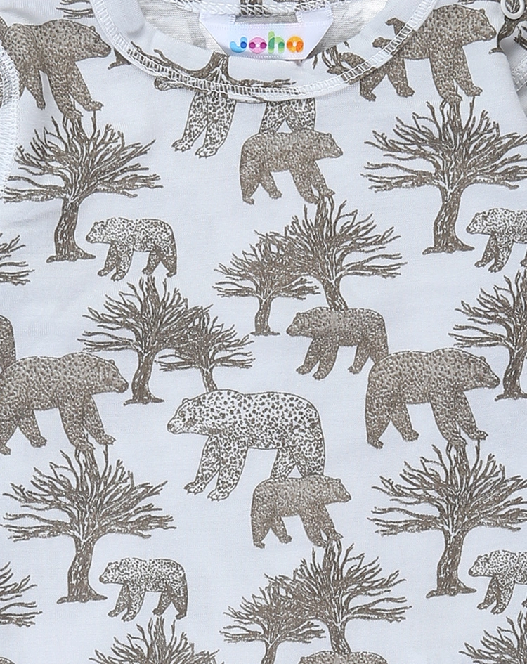 Joha Langarmbody 4042 LEOBEAR AOP In Sand 5 Joha Langarmbody 4042 LEOBEAR AOP In Sand – Bild 3