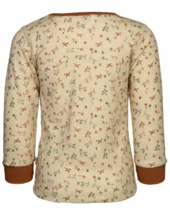 Joha Geschäft -Joha Geschäft langarmshirt 630 bloom aop mit wolle in sand 599893718