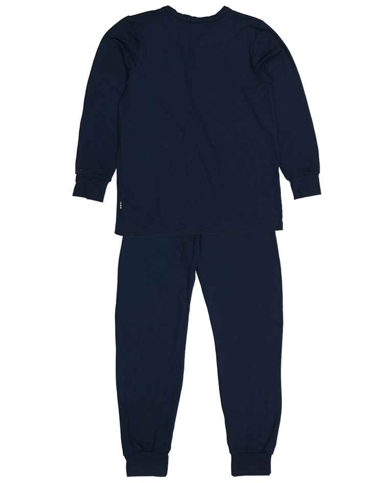Joha Schlafanzug 437 BASED ON BAMBOO In Dunkelblau 4 Joha Schlafanzug 437 BASED ON BAMBOO In Dunkelblau – Bild 2