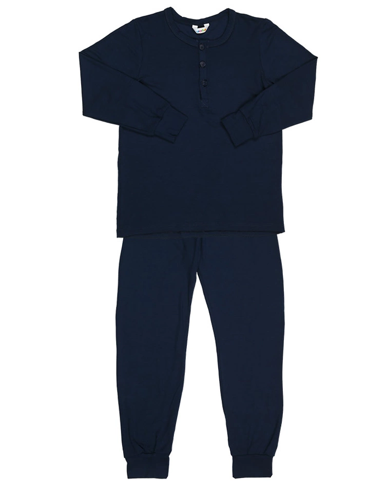 Joha Schlafanzug 437 BASED ON BAMBOO In Dunkelblau 3 Joha Schlafanzug 437 BASED ON BAMBOO In Dunkelblau