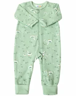 Joha Schlafstrampler 4029 GOOSE In Light Green