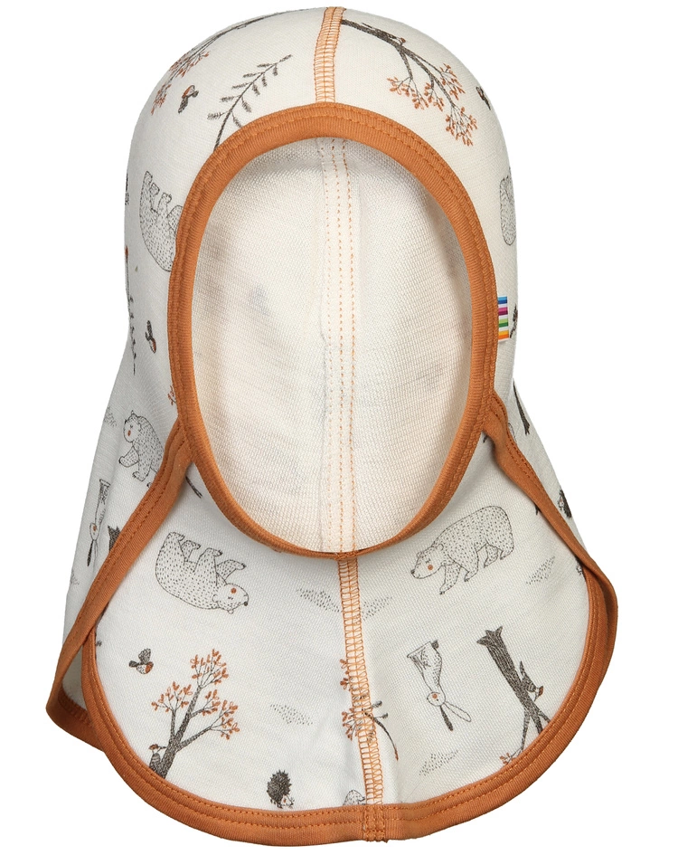 Joha Schlupfmütze 616 - WOOD AOP Mit Wolle In Copper 4 Joha Schlupfmütze 616 - WOOD AOP Mit Wolle In Copper – Bild 2