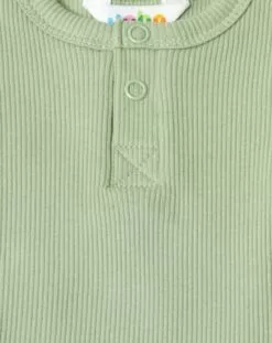 Joha Geschäft -Joha Geschäft t shirtbody 4022 rib kurzarm in pale green 599852271