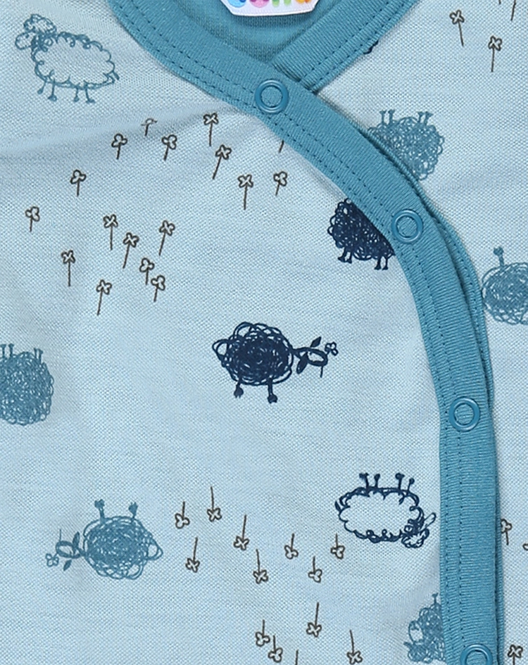 Joha Wickel-Langarmbody 4039 SHEEP AOP In Blue 6 Joha Wickel-Langarmbody 4039 SHEEP AOP In Blue – Bild 4