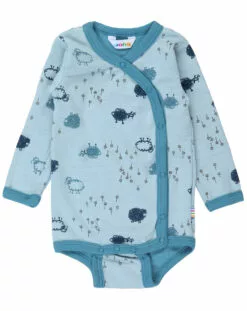 Joha Wickel-Langarmbody 4039 SHEEP AOP In Blue